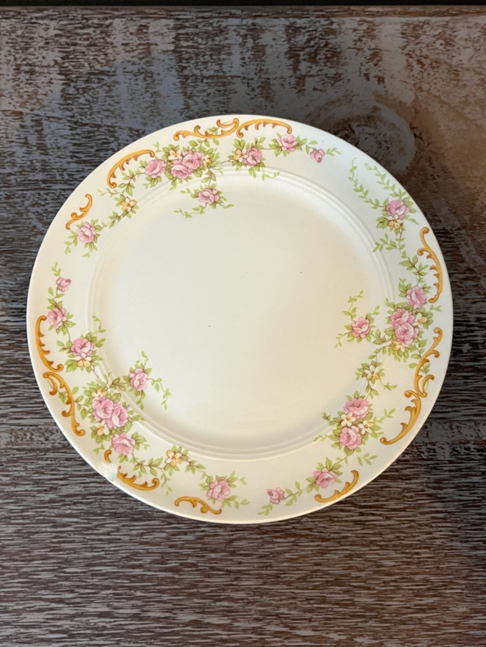 Set of 8 Vintage Salem China Co. Sandra Pattern, Floral